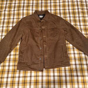 Flint and tinder waxed trucker jacket